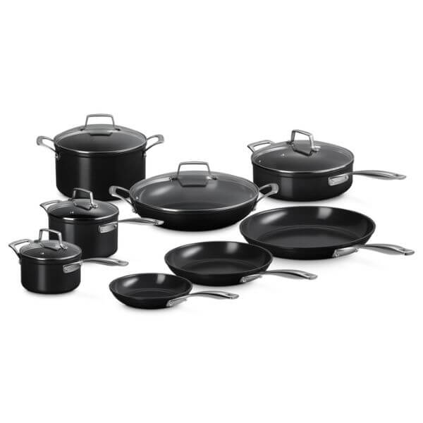 Le Creuset Ceramic Non-Stick Cookware Set 8pce