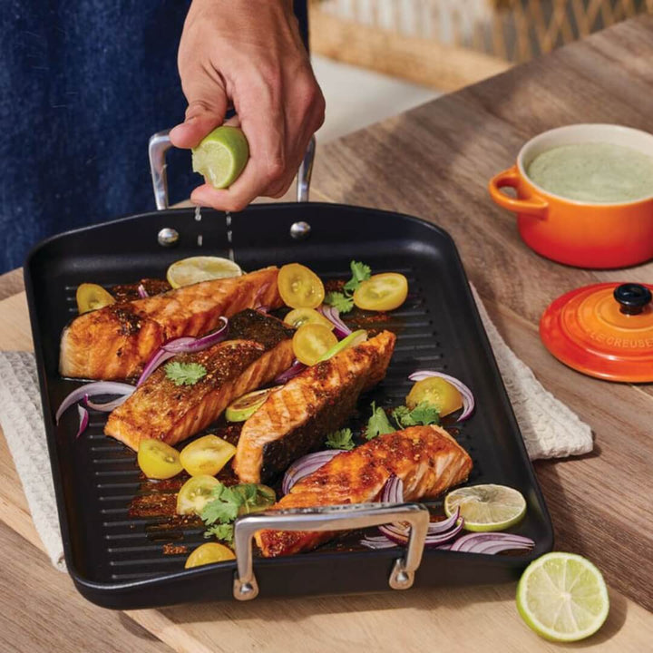 Le Creuset Toughened Non-Stick Giant Rib Grill 34cm