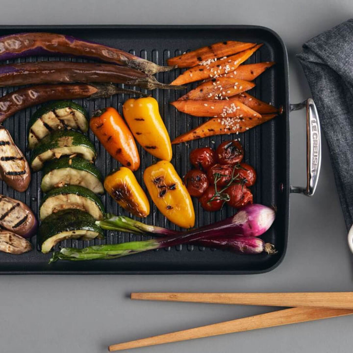 Le Creuset Toughened Non-Stick Giant Rib Grill 34cm