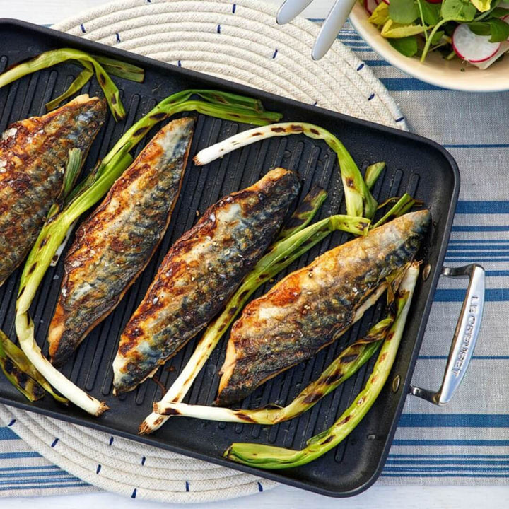Le Creuset Toughened Non-Stick Giant Rib Grill 34cm
