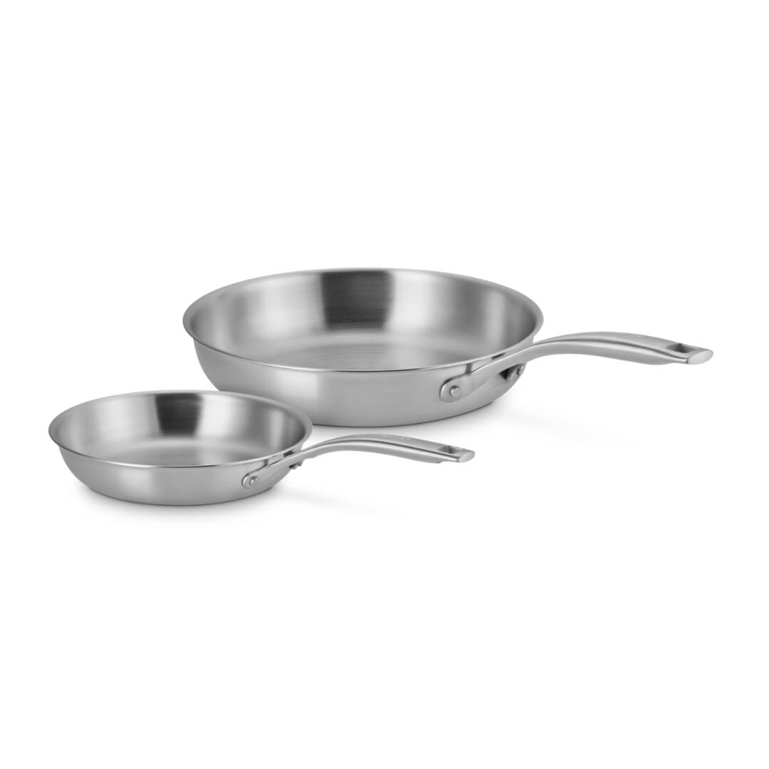 Le Creuset Essentials 3-Ply Frypan Set 2pce 24 & 26cm