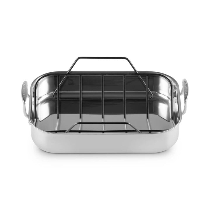 Le Creuset Classic 3-Ply Roaster with Rack 35cm