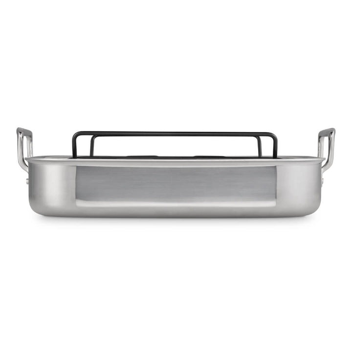 Le Creuset Classic 3-Ply Stainless Steel Roaster with Rack 35cm