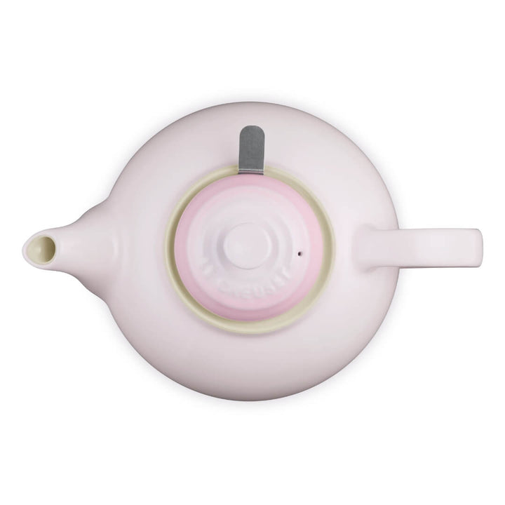 Le Creuset Classic 1.3L Teapot Shell Pink