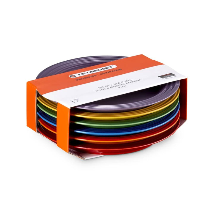 Le Creuset Vancouver Rainbow Salad Plate 22cm Set