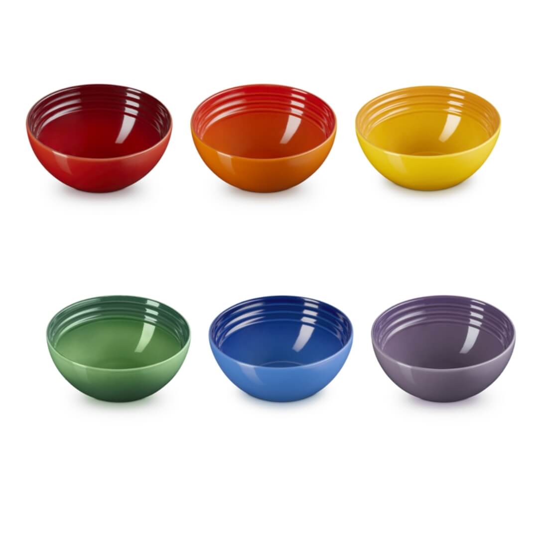 Le Creuset Vancouver Rainbow Snack Bowl Set