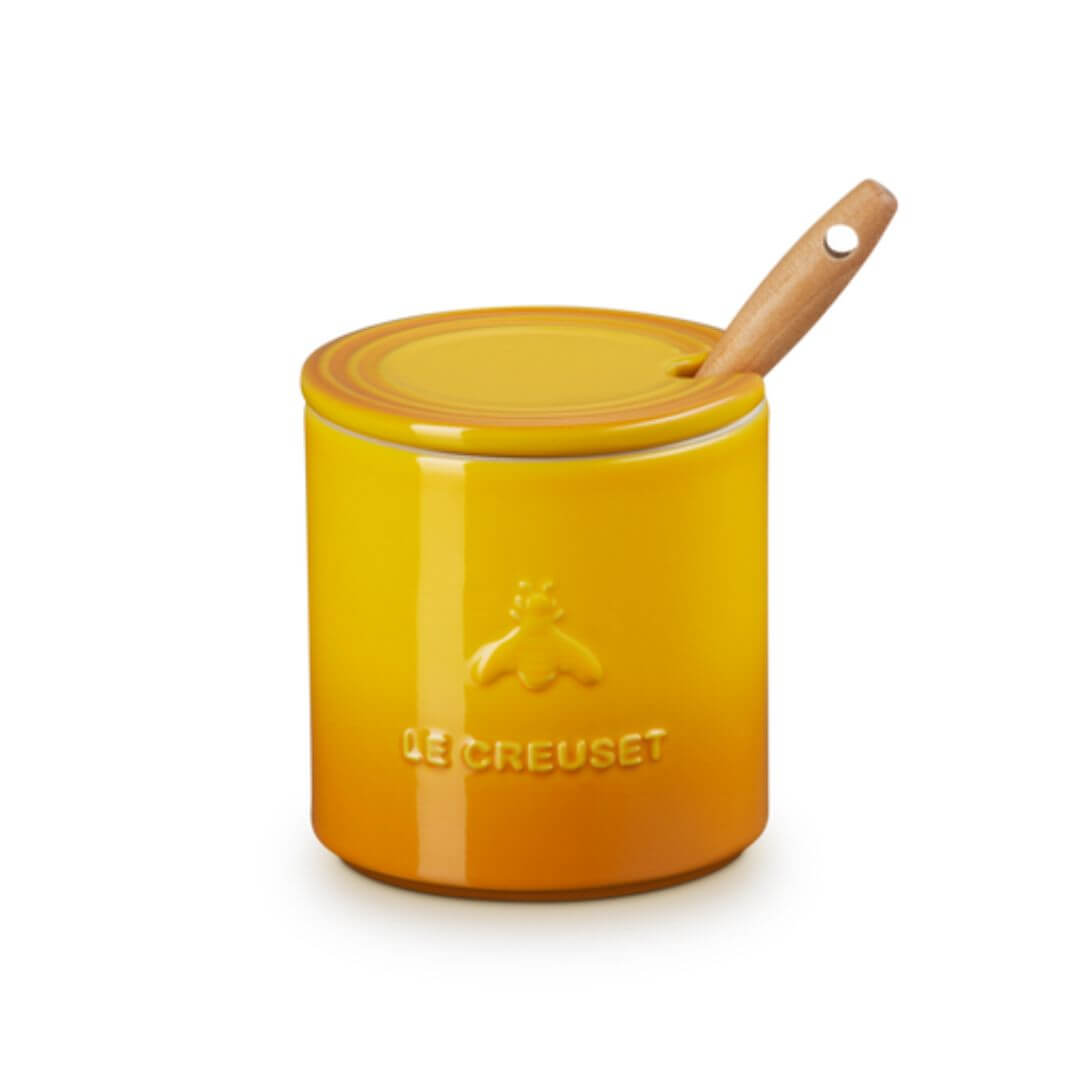 Le Creuset Signature Honey Jar & Dipper Nectar