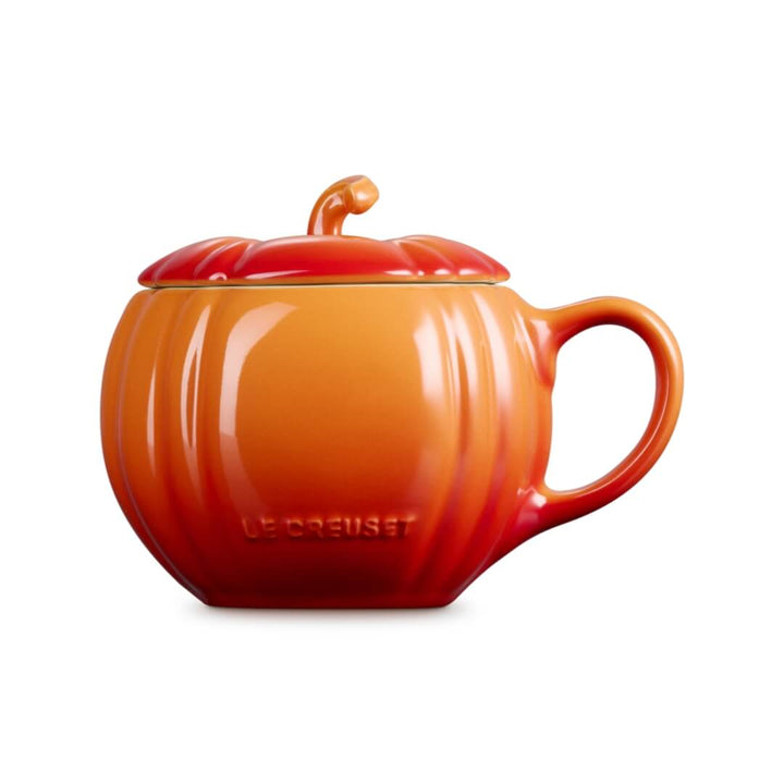 Le Creuset Harvest Pumpkin Mug with Lid 400ml