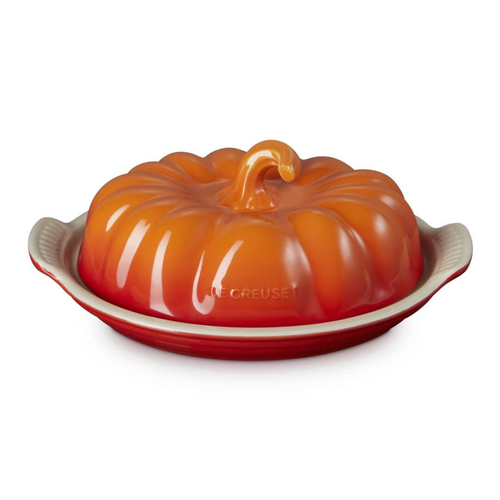 Le Creuset Harvest Pumpkin Volcanic Butter Dish