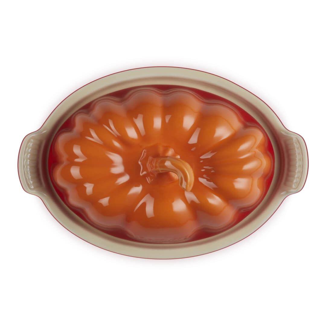 Le Creuset Harvest Pumpkin Volcanic Butter Dish