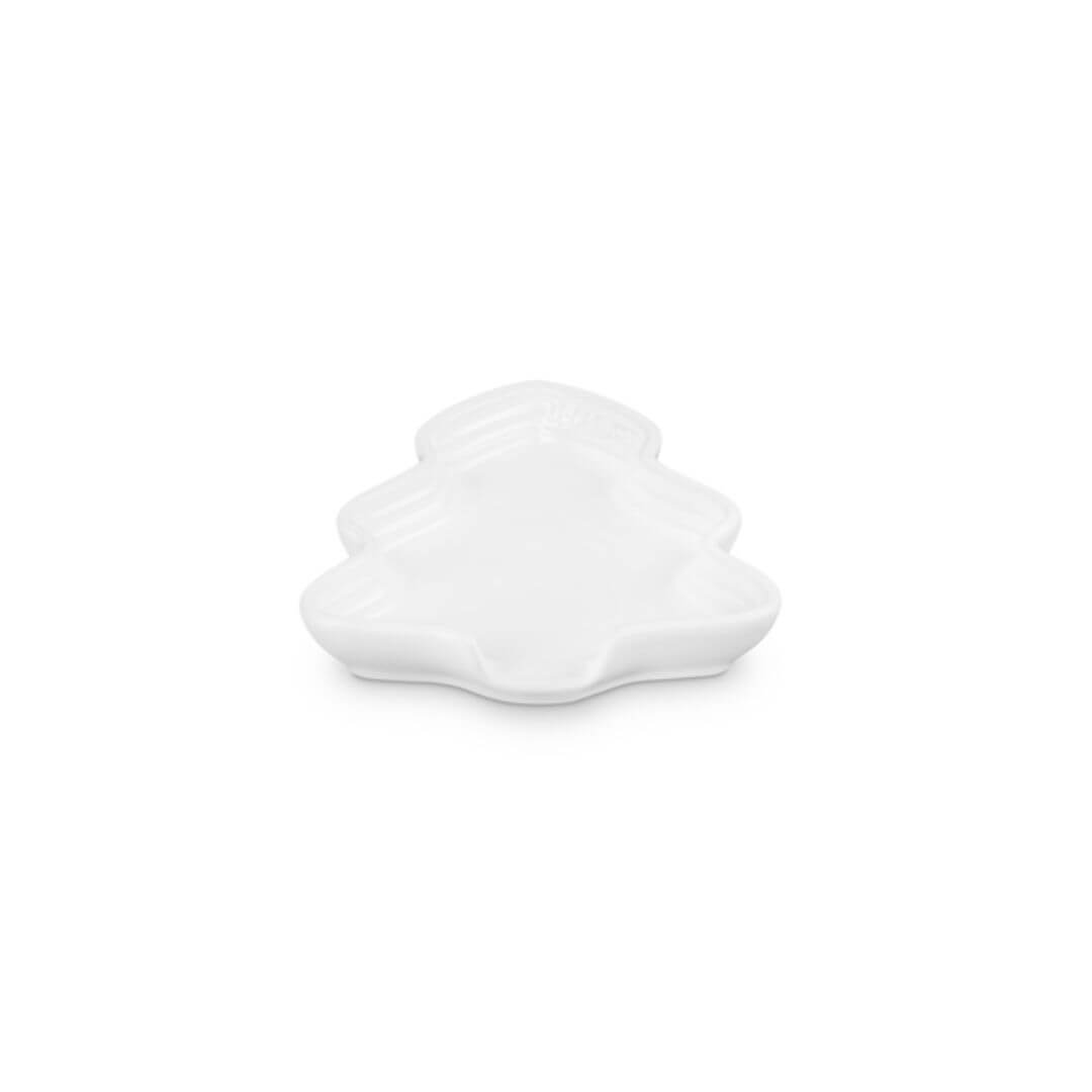 Le Creuset Stoneware Noel Spoon Rest Tree White