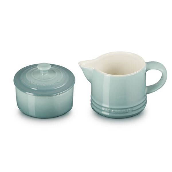 Le Creuset Milk & Sugar Set Sea Salt