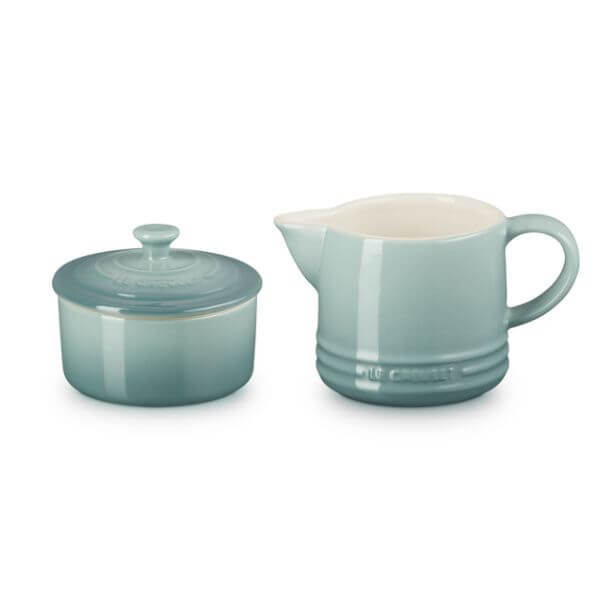 Le Creuset Milk & Sugar Set Sea Salt