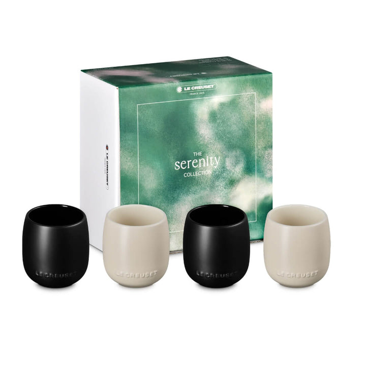 Le Creuset Serenity 380ml U-Tumbler Set of 4