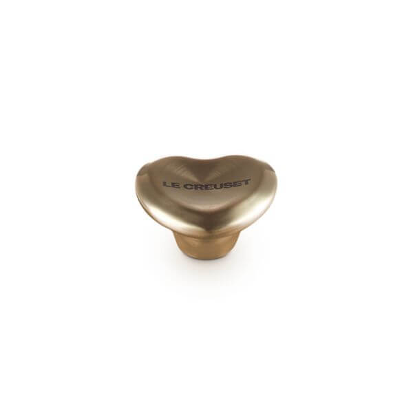 Le Creuset Gold Heart Knob 47mm