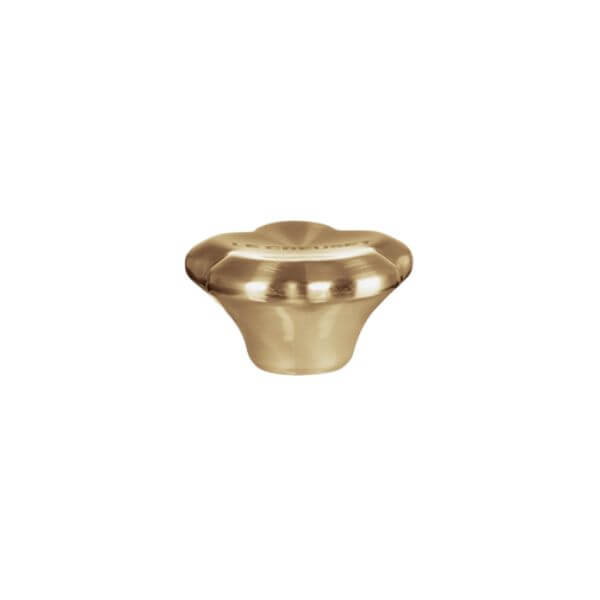 Le Creuset Gold Flower Knob 47mm