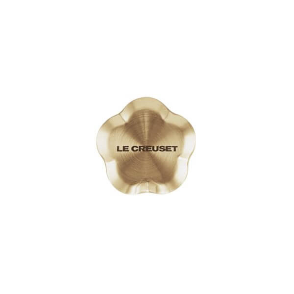 Le Creuset Gold Flower Knob 47mm