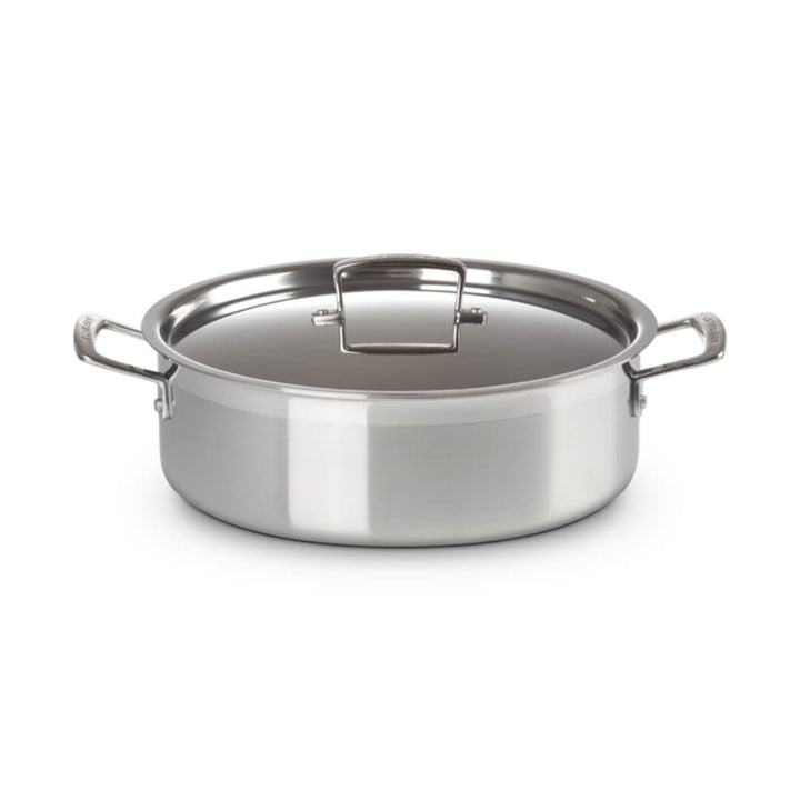 Le Creuset Classic 3-Ply Stainless Sauteuse 28cm