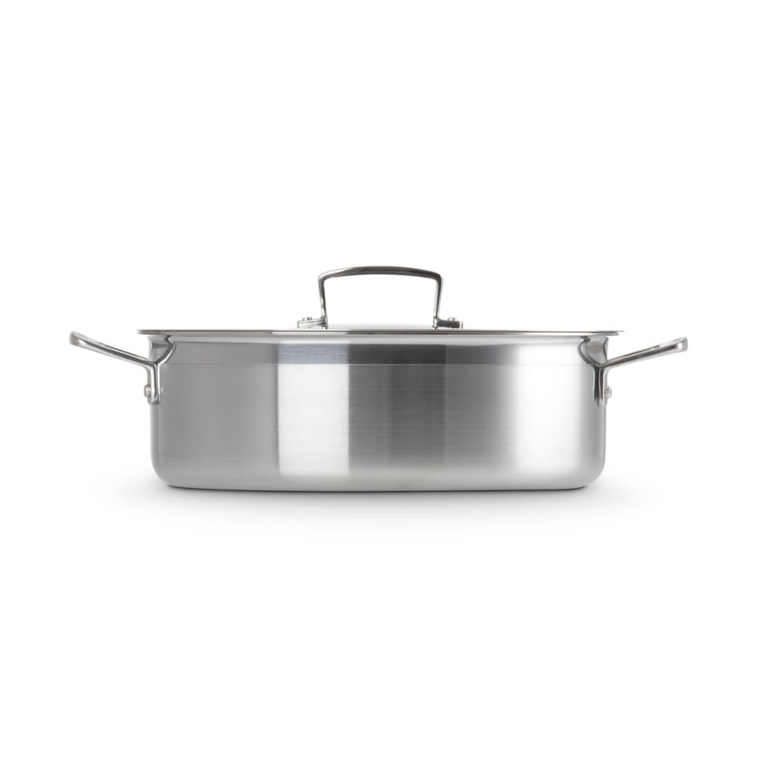 Le Creuset Classic 3-Ply Stainless Sauteuse 28cm