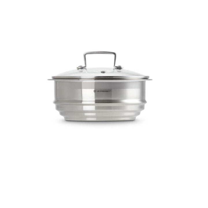 Le Creuset Classic 3-Ply Multi-Steamer with Glass Lid