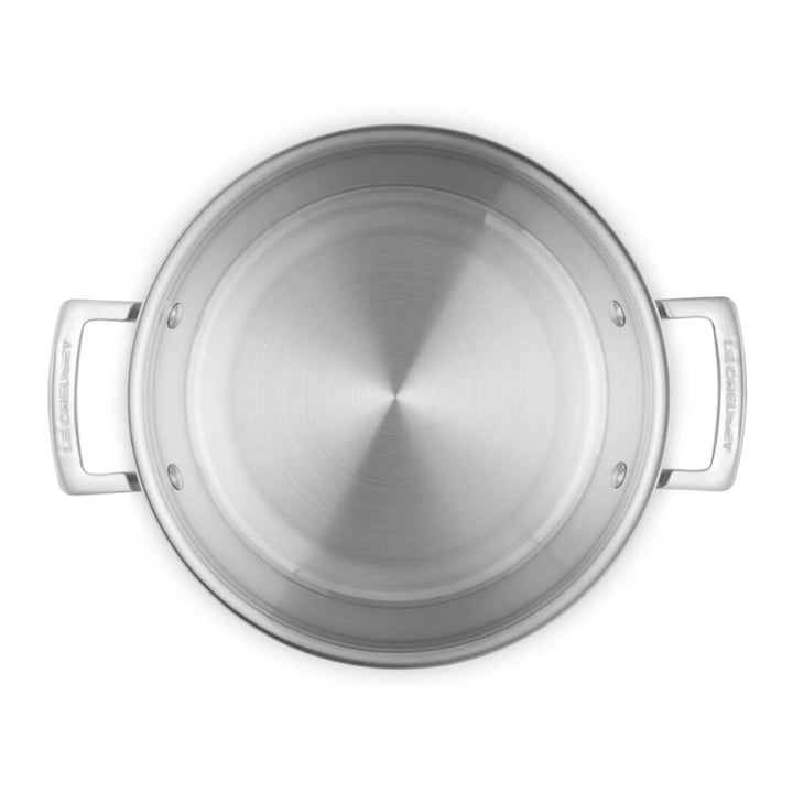 Le Creuset Classic 3-Ply Stainless Shallow Casserole 24cm