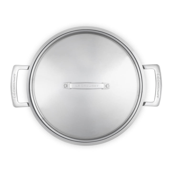 Le Creuset Classic 3-Ply Stainless Shallow Casserole 24cm