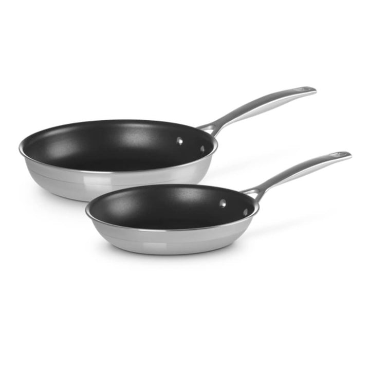 Le Creuset Frypan 2pce Set 3-Ply 20cm + 24cm
