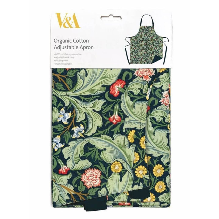 Victoria & Albert Leicester Wallpaper Cotton Apron