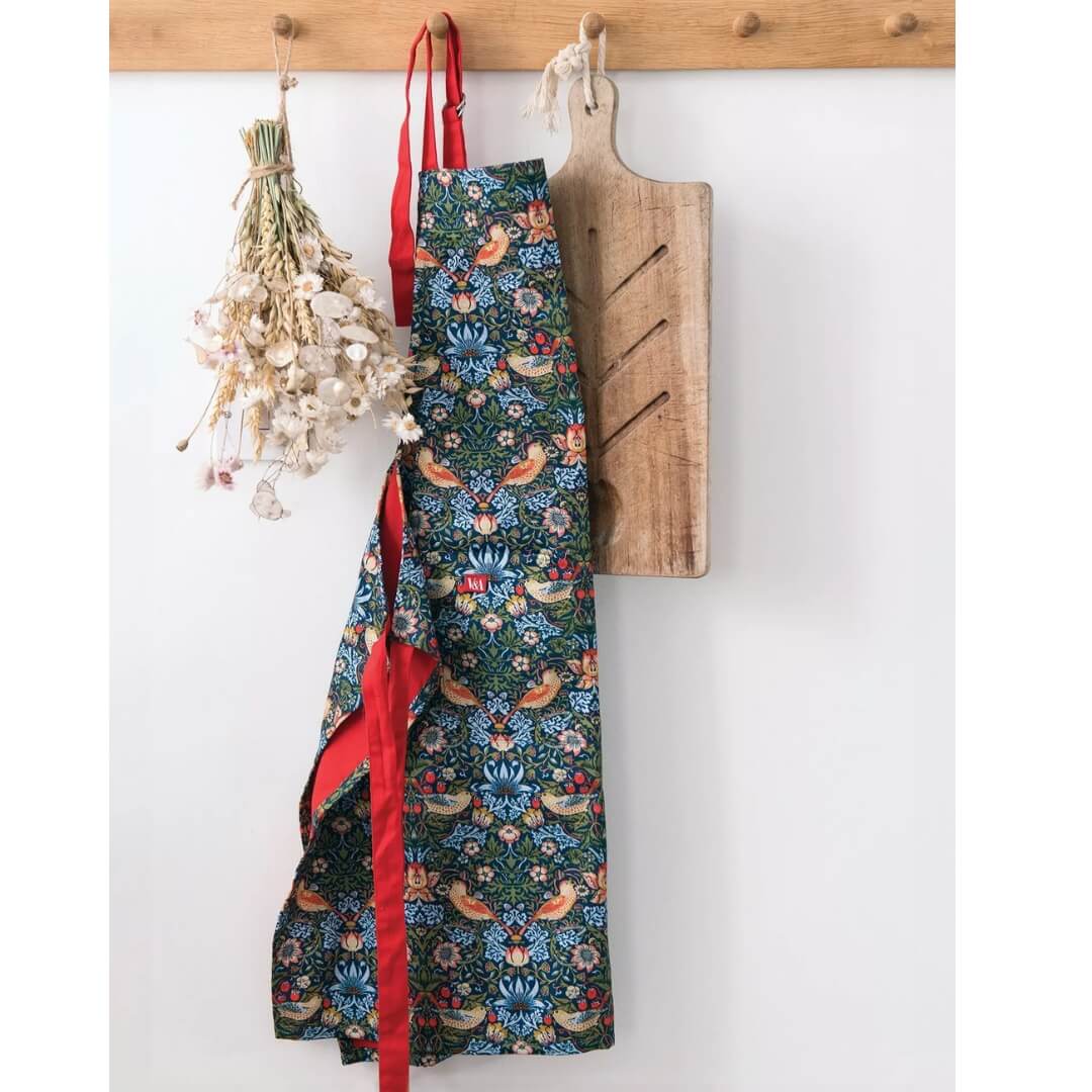 Victoria & Albert Strawberry Thief Cotton Apron