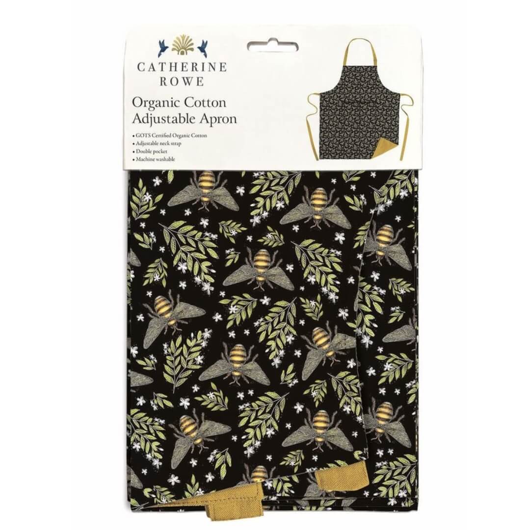Catherine Rowe Design Bee Cotton Apron