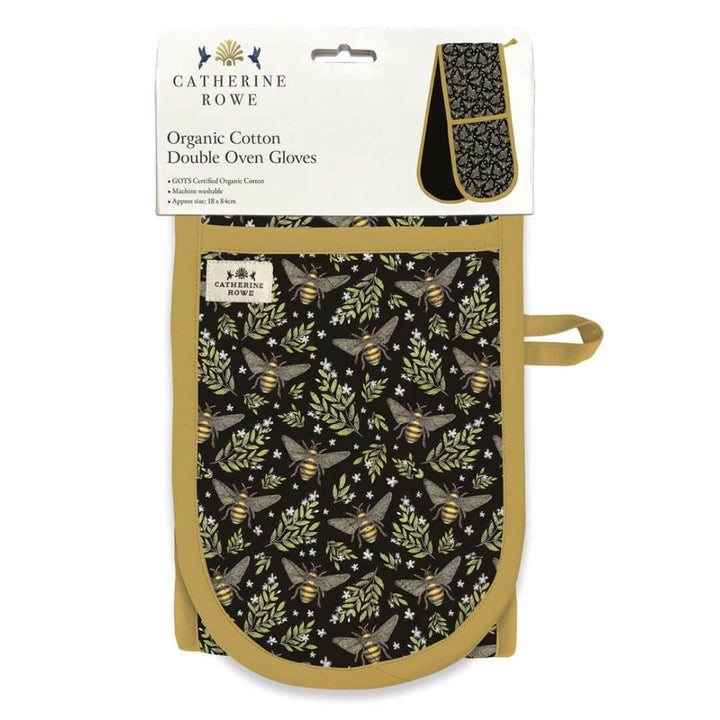 Catherine Rowe Design Bee Double Oven Glove