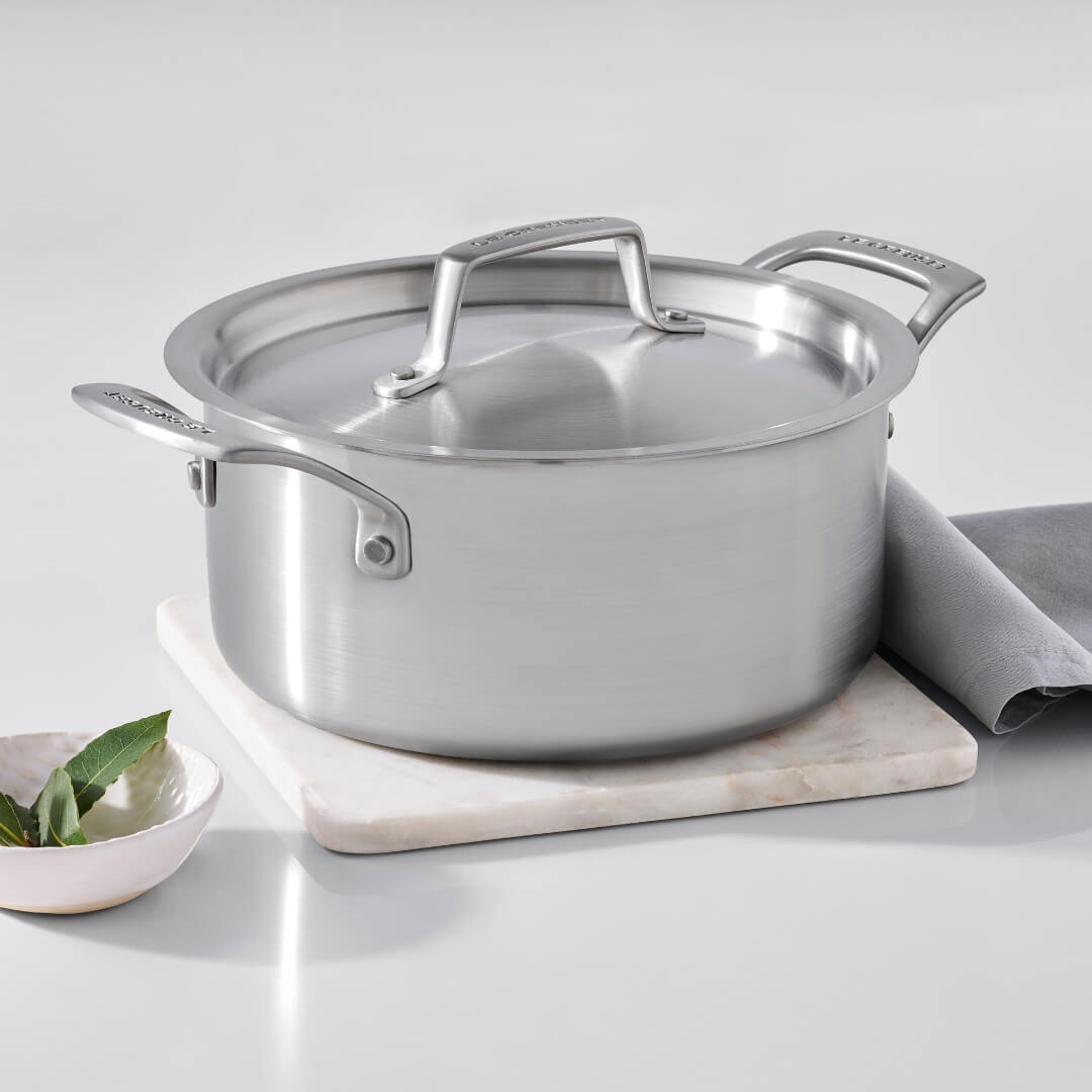 Le Creuset Essentials 3-Ply 24cm Deep Casserole