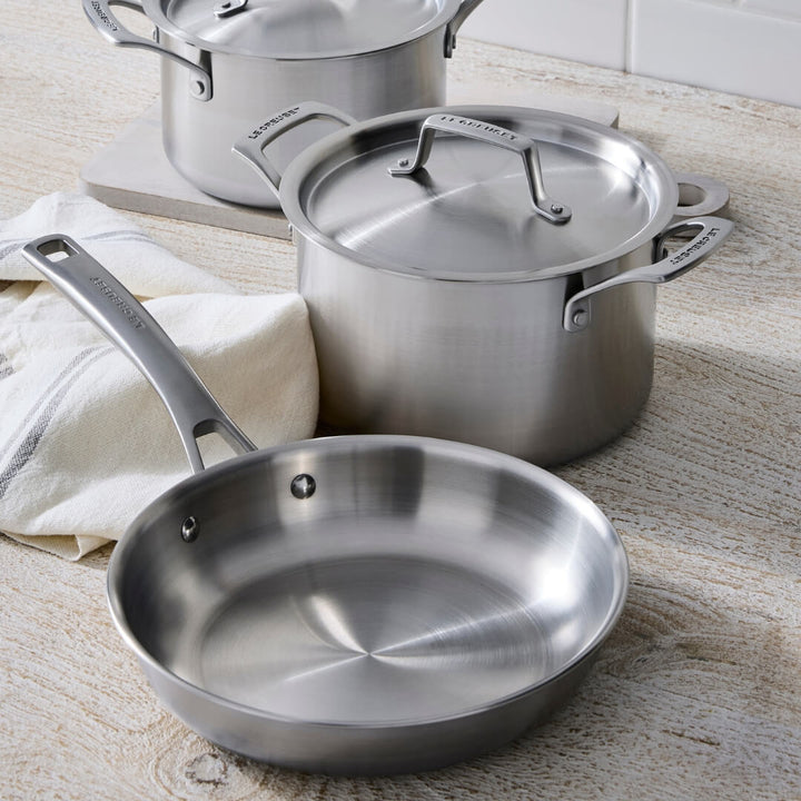 Le Creuset Essentials 3-Ply Cookware Set 6pce
