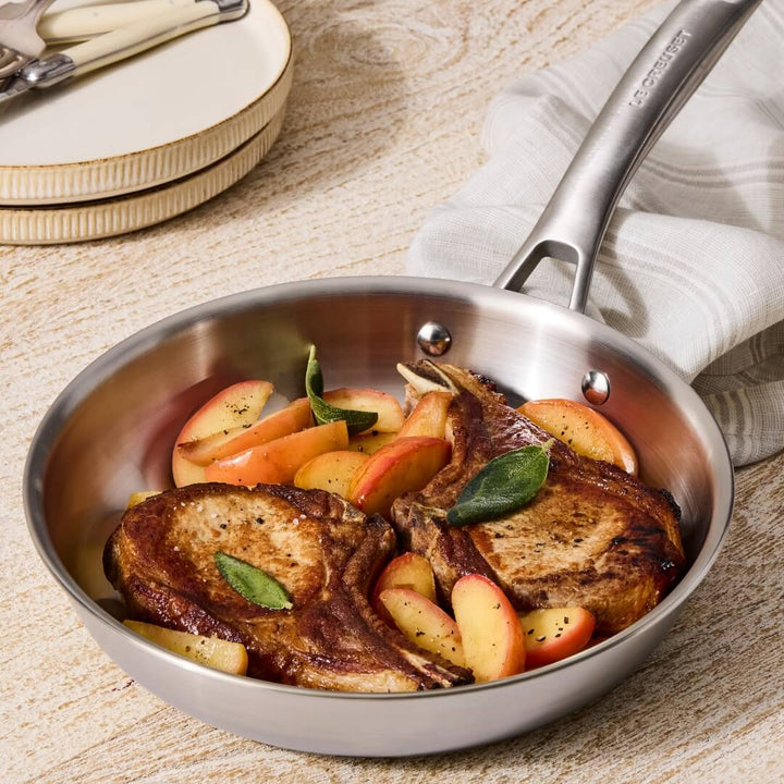 Le Creuset Essentials 3-Ply Frypan Set 2pce 24 & 28cm
