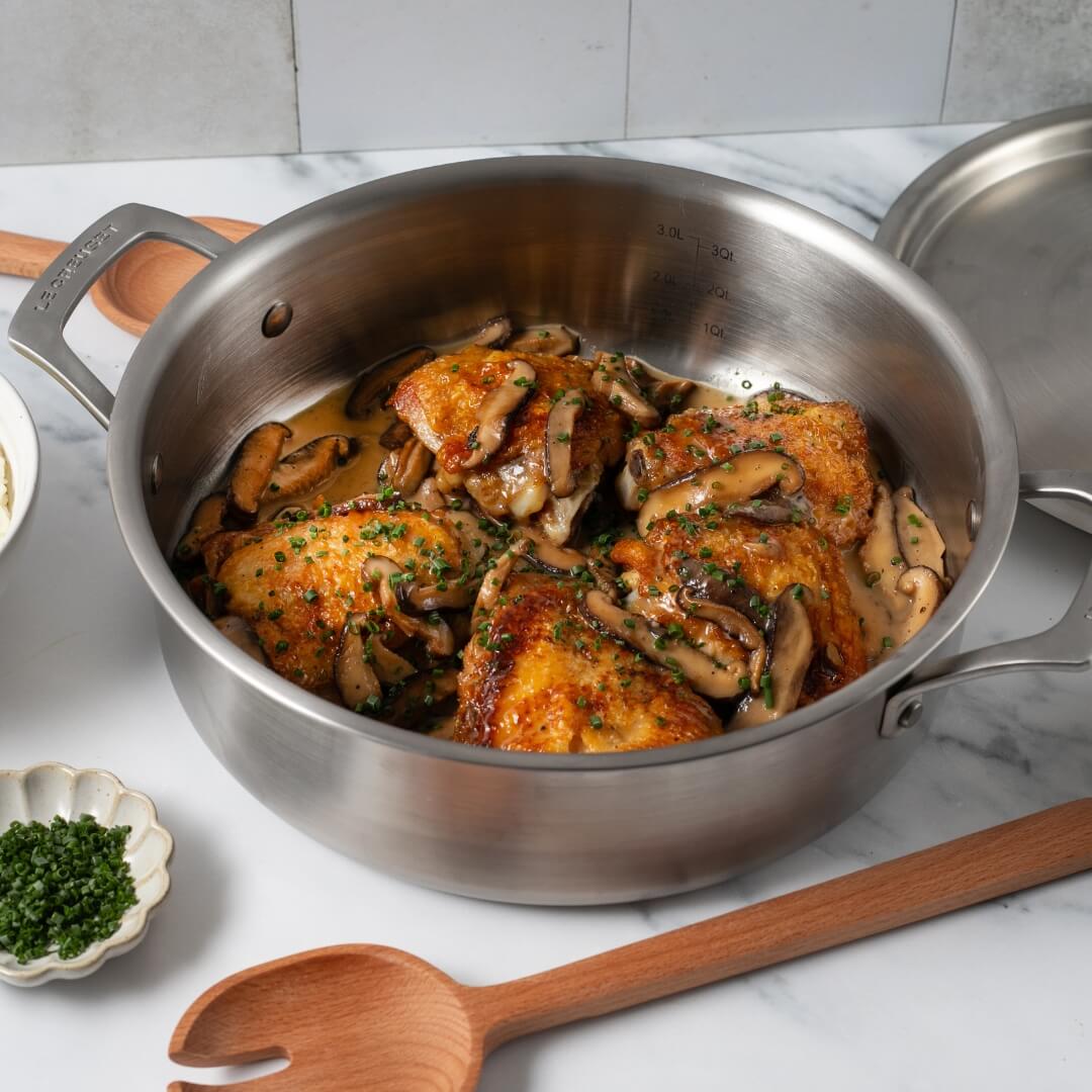 Le Creuset Essentials 3-Ply 26cm Sauteuse 4.2L