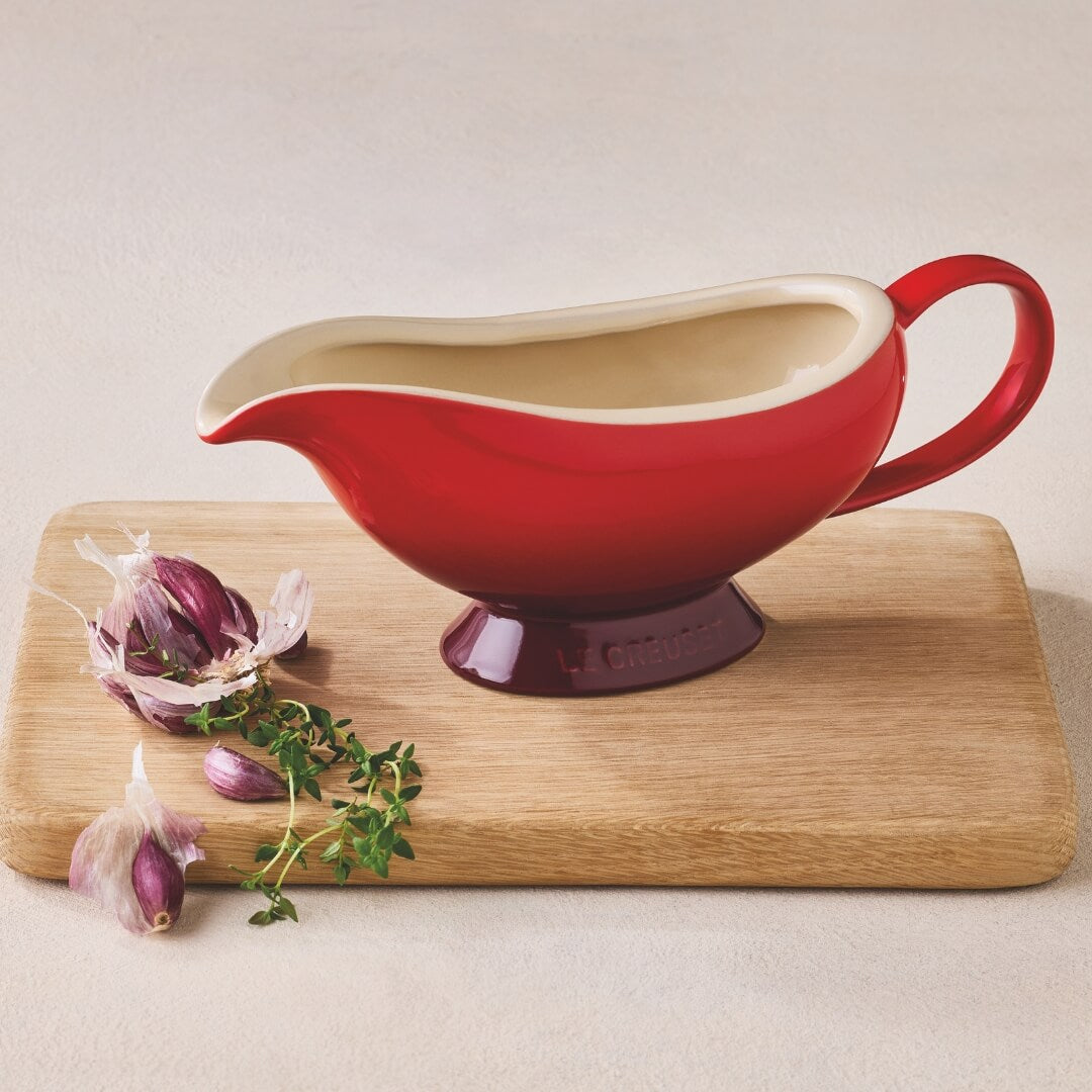 Le Creuset Heritage Gravy Boat 460ml Cerise