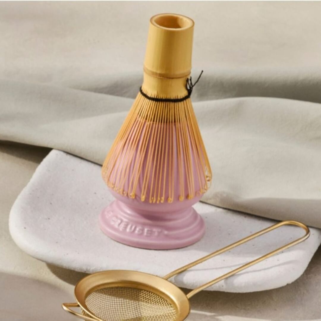 Le Creuset Serenity Matcha Whisk & Stand Set