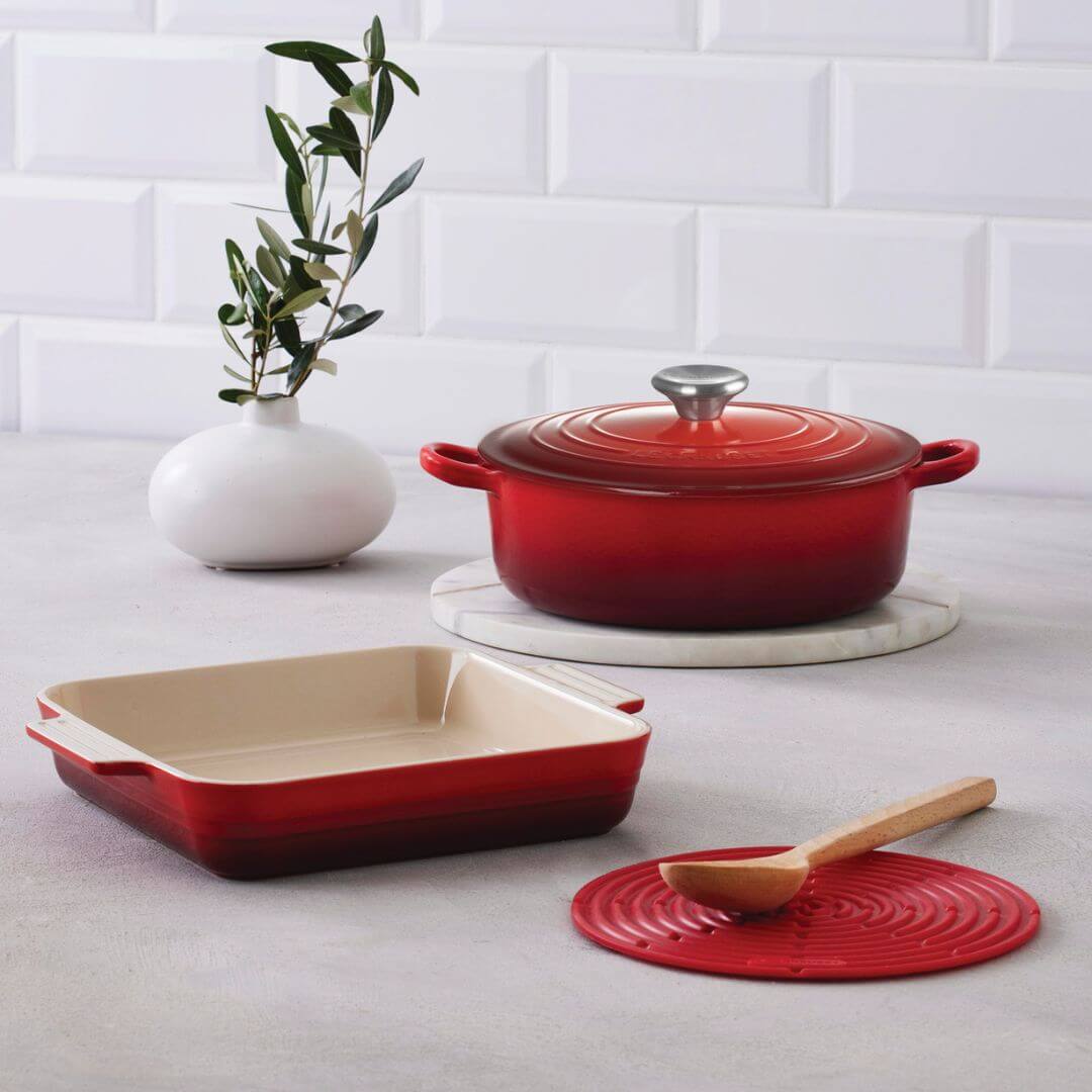 Le Creuset 3pce Cookware Set