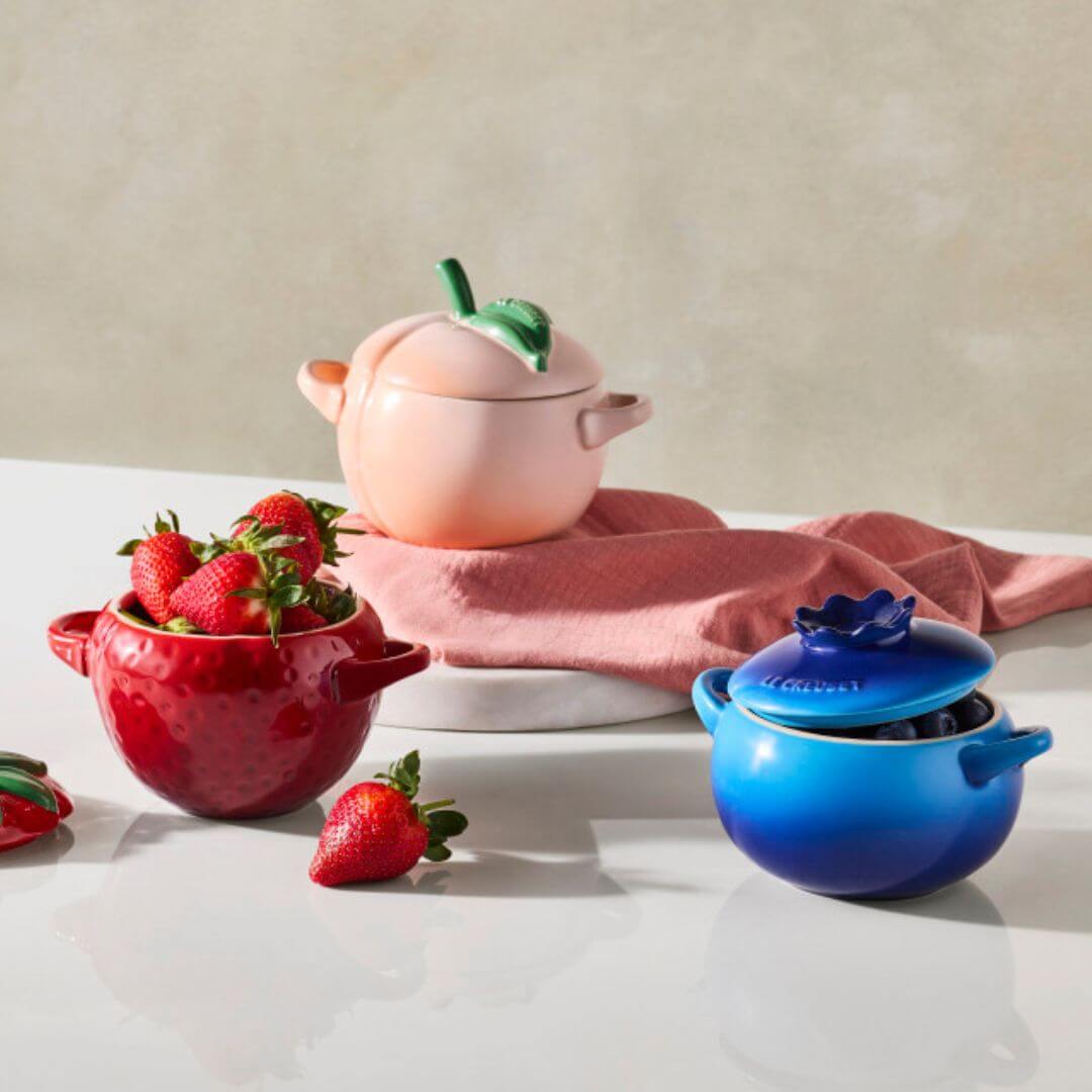 Le Creuset Peach Fruit Cocotte 580ml