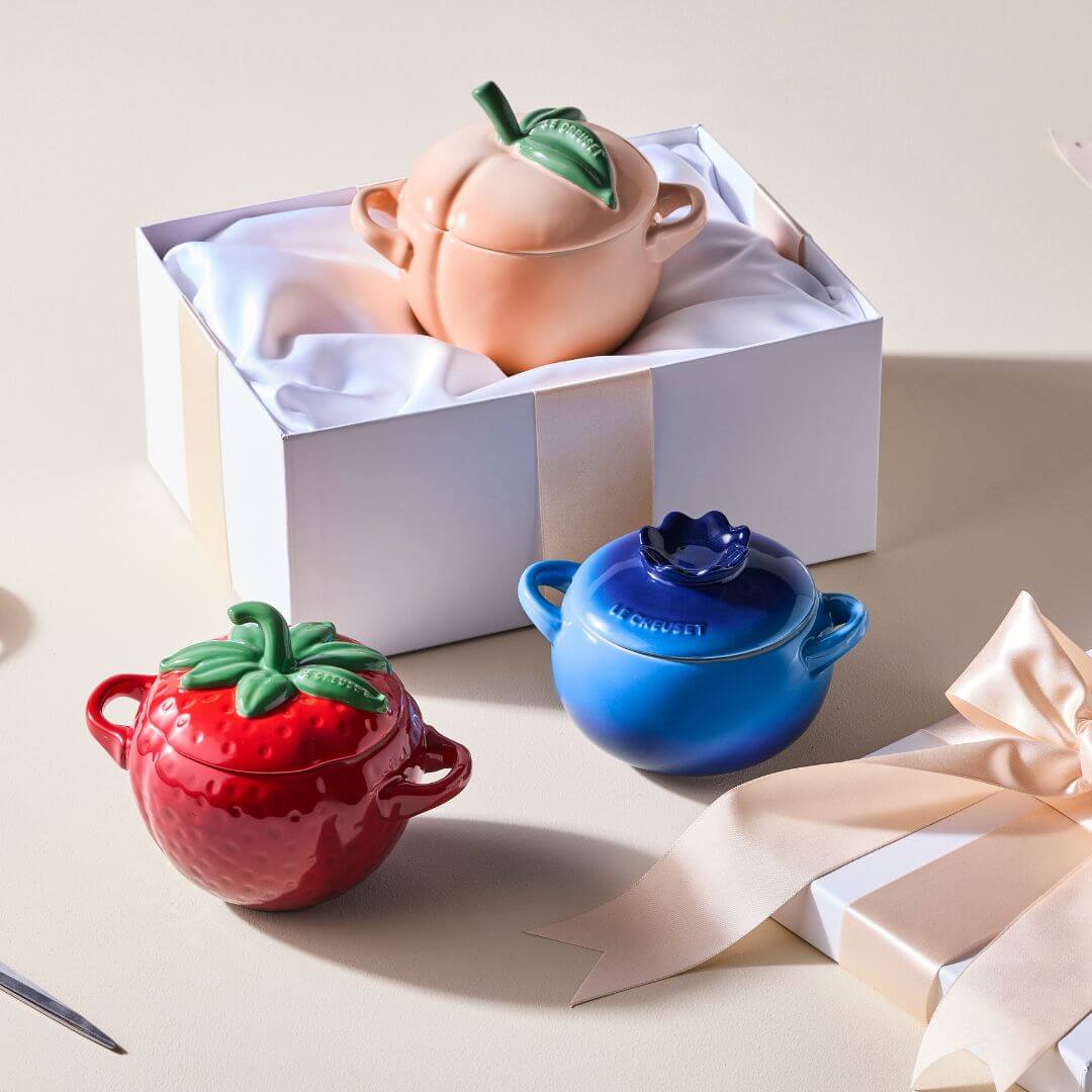 Le Creuset Peach Fruit Cocotte 580ml
