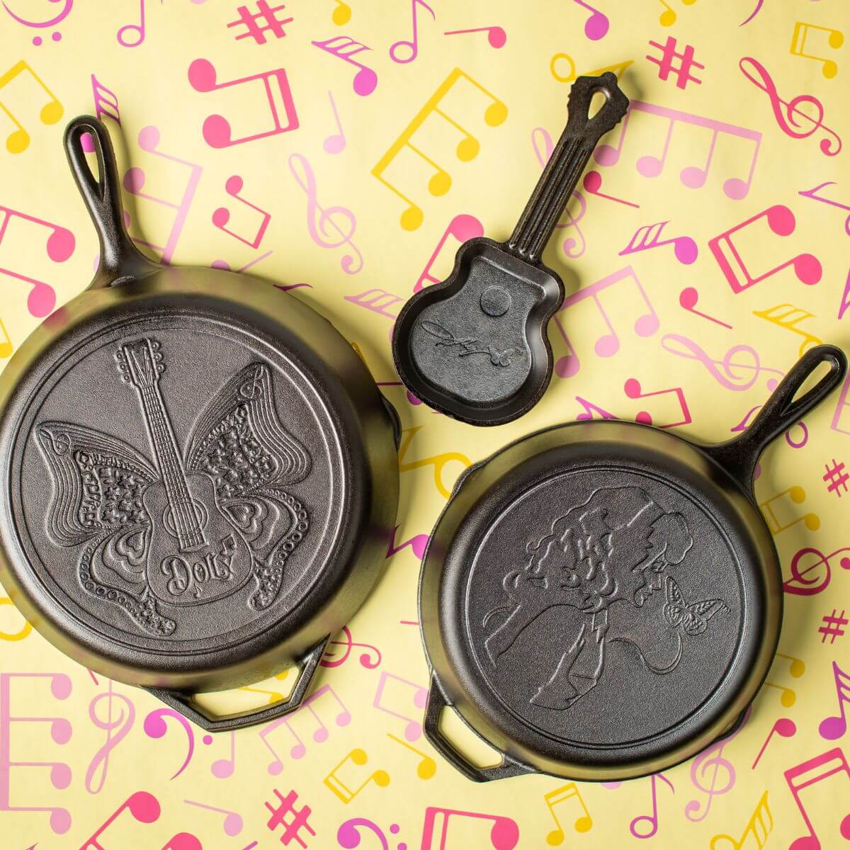 Lodge X Dolly Mini Guitar Skillet 27cm