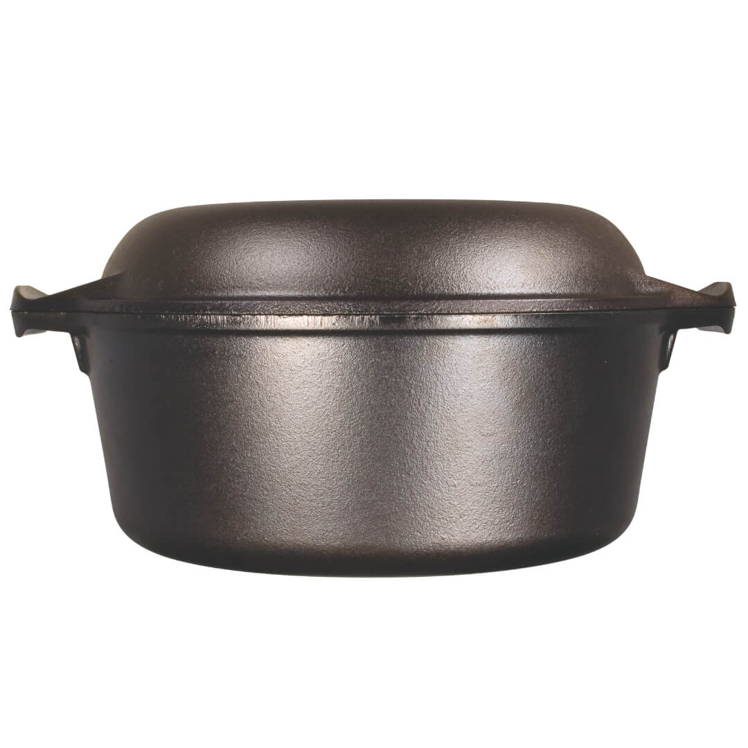Lodge Cast Iron Double Dutch Oven 26cm