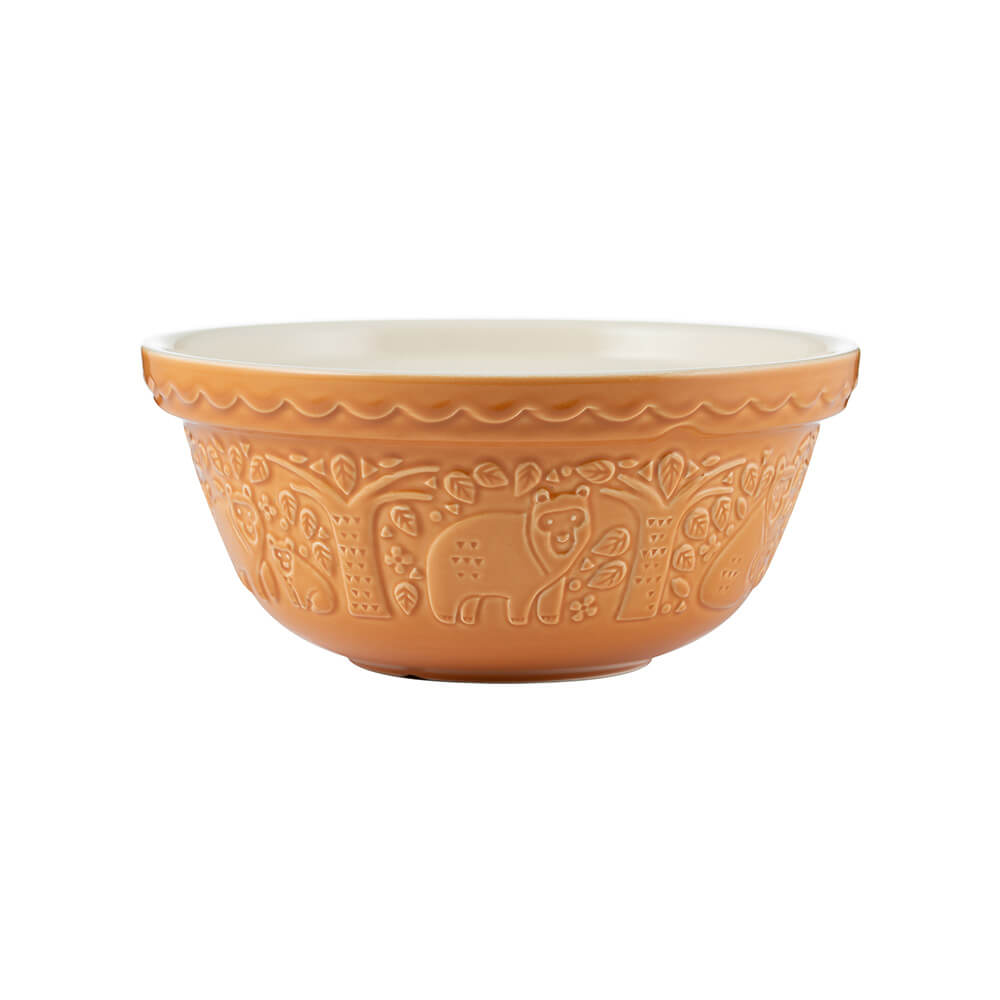 Mason Cash In the Forest 24cm Mixing Bowl Ochre Bear