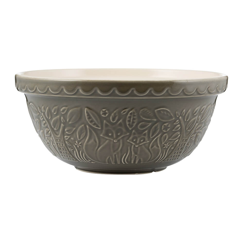 Mason Cash In the Forest 29cm Mixing Bowl Grey Fox