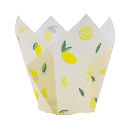 PME Lemon Tulip Muffin Cases 24pk