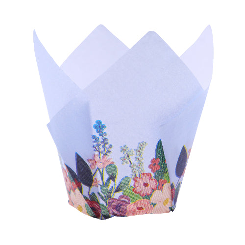 PME Flower Bouquet Tulip Muffin Cases 24pk