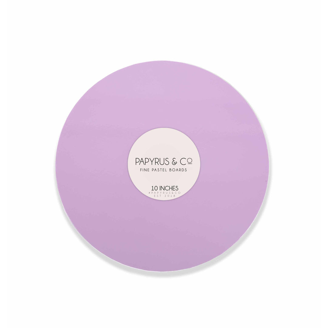 Masonite Round Cake Board Pastel Lilac