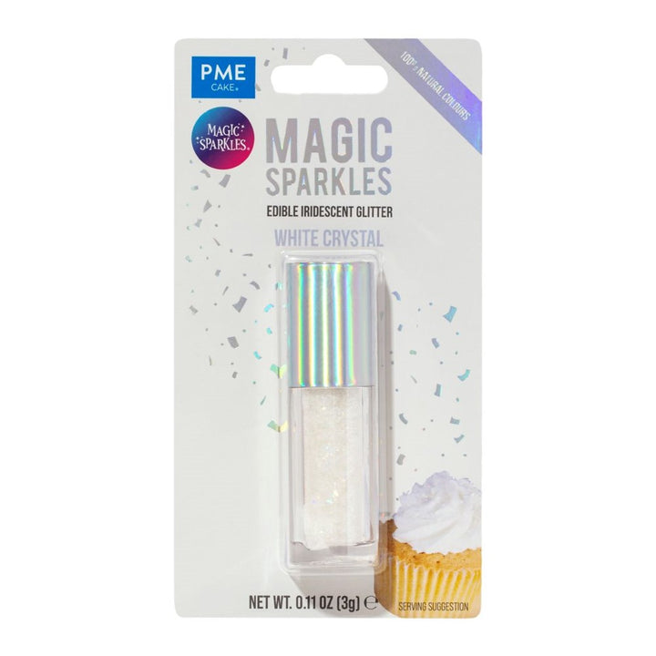 Magic Sparkles Edible Glitter White Crystal 3g