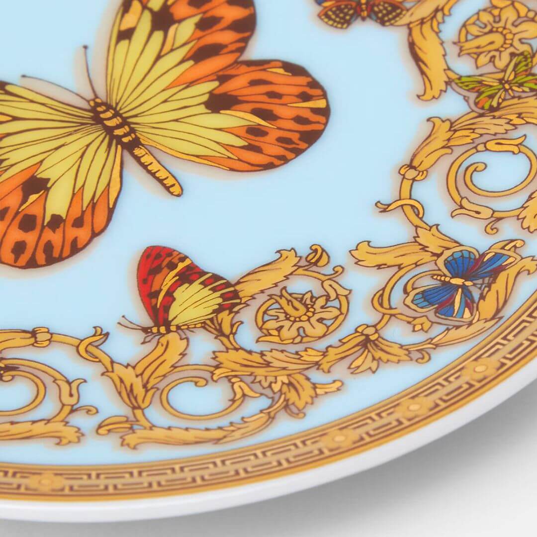Versace Le Jardin Round Trinket Plate 10cm