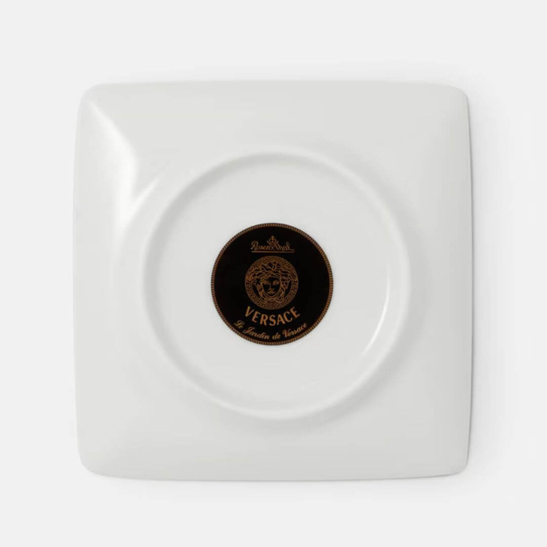 Versace Le Jardin Square Trinket Flat Plate 12cm